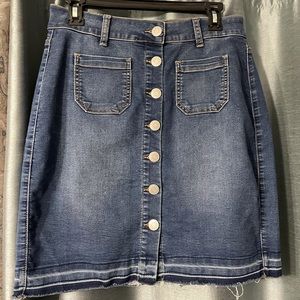 GUESS Jean Skirt